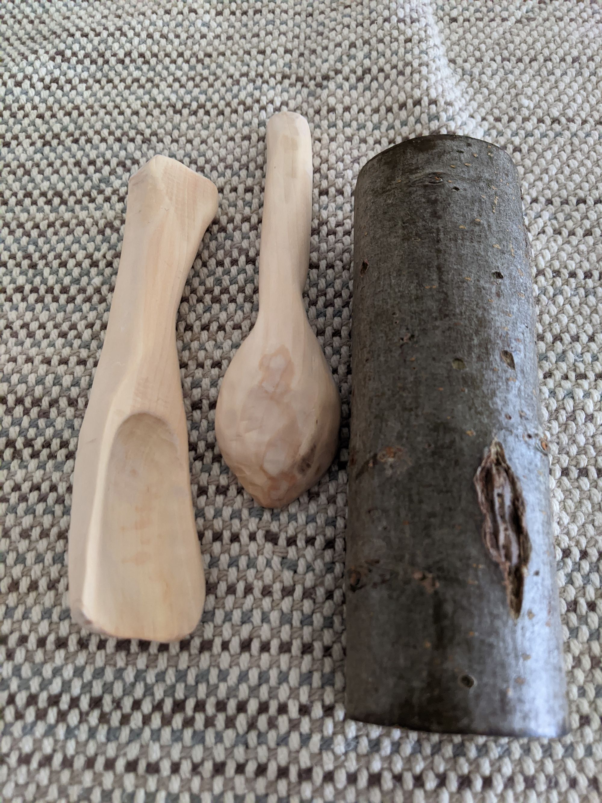 Spoon, scoop, and branch.