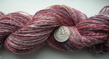 Thin silk skein.