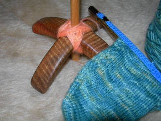 Boudica sock and Turkish spindle.