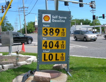 Fuel prices lol.