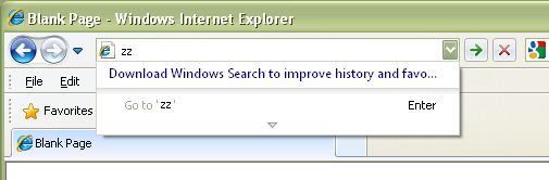 Annoying browser.