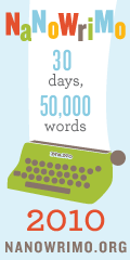 NaNoWriMo 2010.