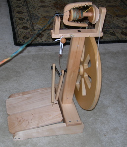 Ashford Kiwi spinning wheel.