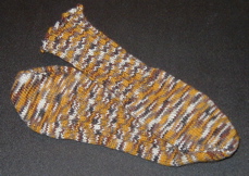 Tiger sock.