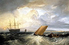 Turner seascape.